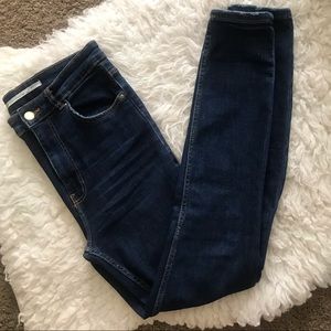 Zara High waist skinny jeans